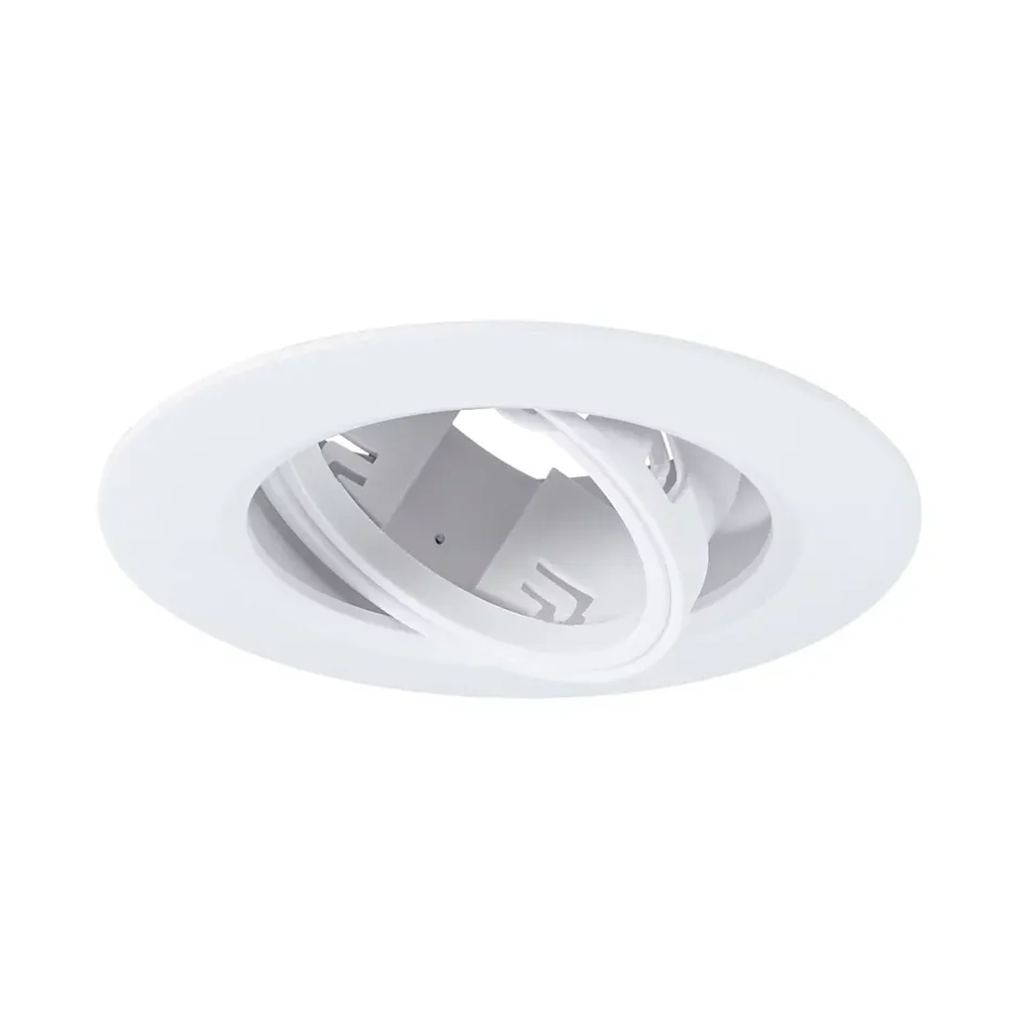 Spot encastré Kit de 3 orientable rond 90mm 30 GU10 max. 3x10W 230V gradable Blanc-Paulmann Clearance