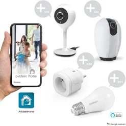 Spot Light Caméra Extérieure Avec éclairage Intelligent-Avidsen Discount
