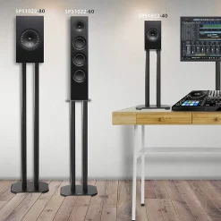 SPS1022-40 Pieds enceintes 40 cm lestables avec du sable Cônes anti vibrations Set de 2 pour hifi stéréo home cinema-Duronic Outlet