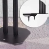 SPS1022-80 Pieds enceintes 80 cm lestables avec du sable Cônes anti vibrations Set de 2 pour hifi stéréo home cinema^Duronic Best