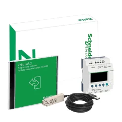 Sr3packbd Schneider - Automate Zelio Logic - Relais Intelligent Pack Découverte - 10 E/s Extensibles - 24vcc-Schneider Electric Outlet