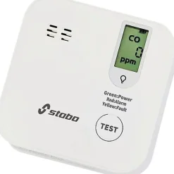 CO-Alarm IV - Détecteur de monoxyde de carbone à pile CR123A, écran LCD, alarme 85 dB^Stabo