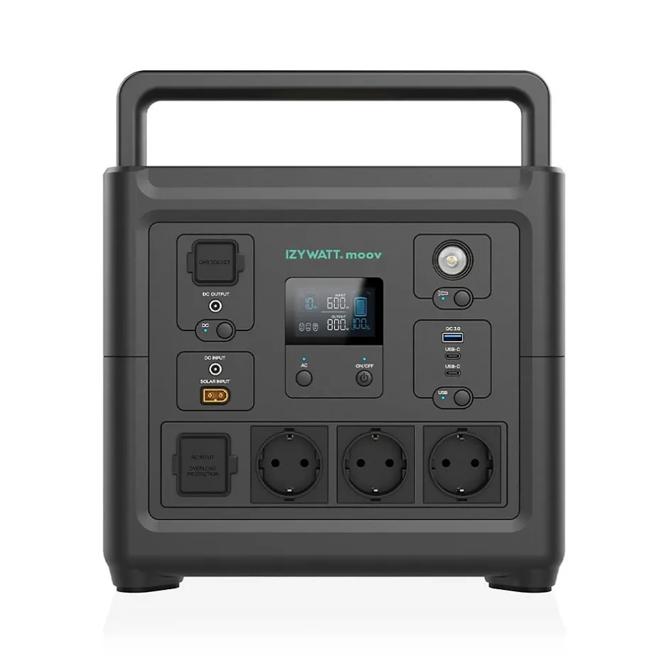 Station d'énergie nomade IZYWATT.moov - 835 Wh^Orium