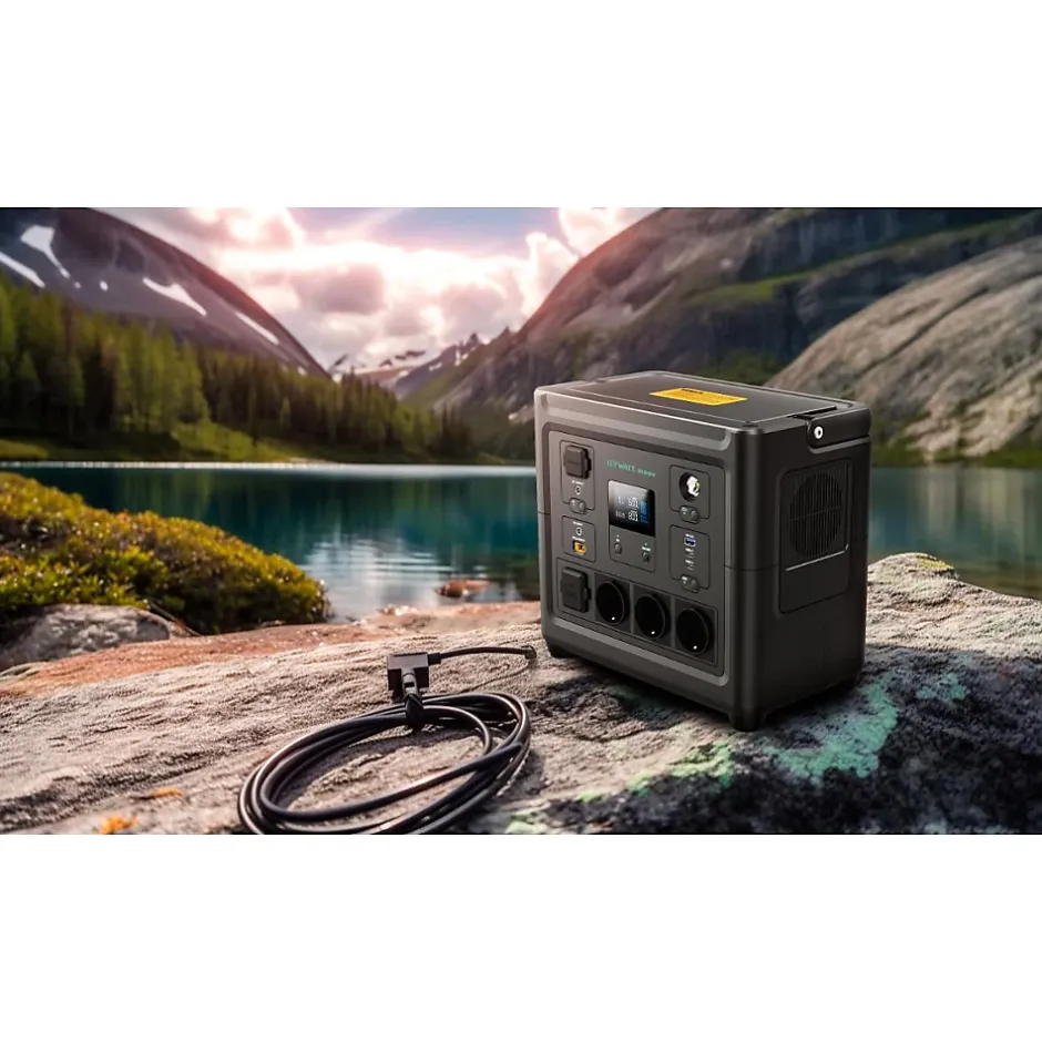 Station d'énergie nomade IZYWATT.moov - 835 Wh^Orium