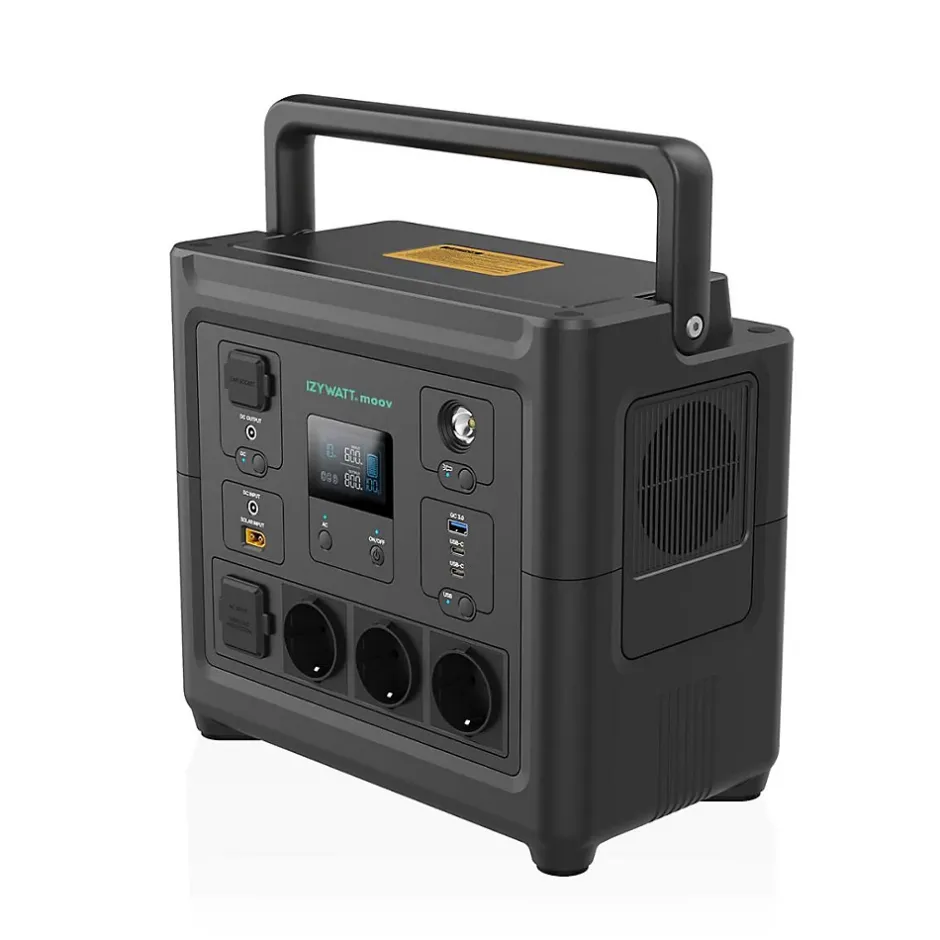 Station d'énergie nomade IZYWATT.moov - 835 Wh^Orium