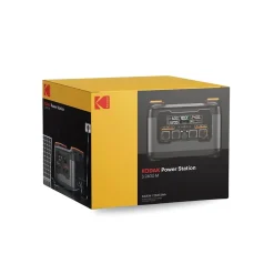 Station Électrique Portable S2400 avec Micro-onduleur 800W - Batterie LiFePO4 2047Wh - Recharge Rapide - Générateur Compact-Kodak Discount