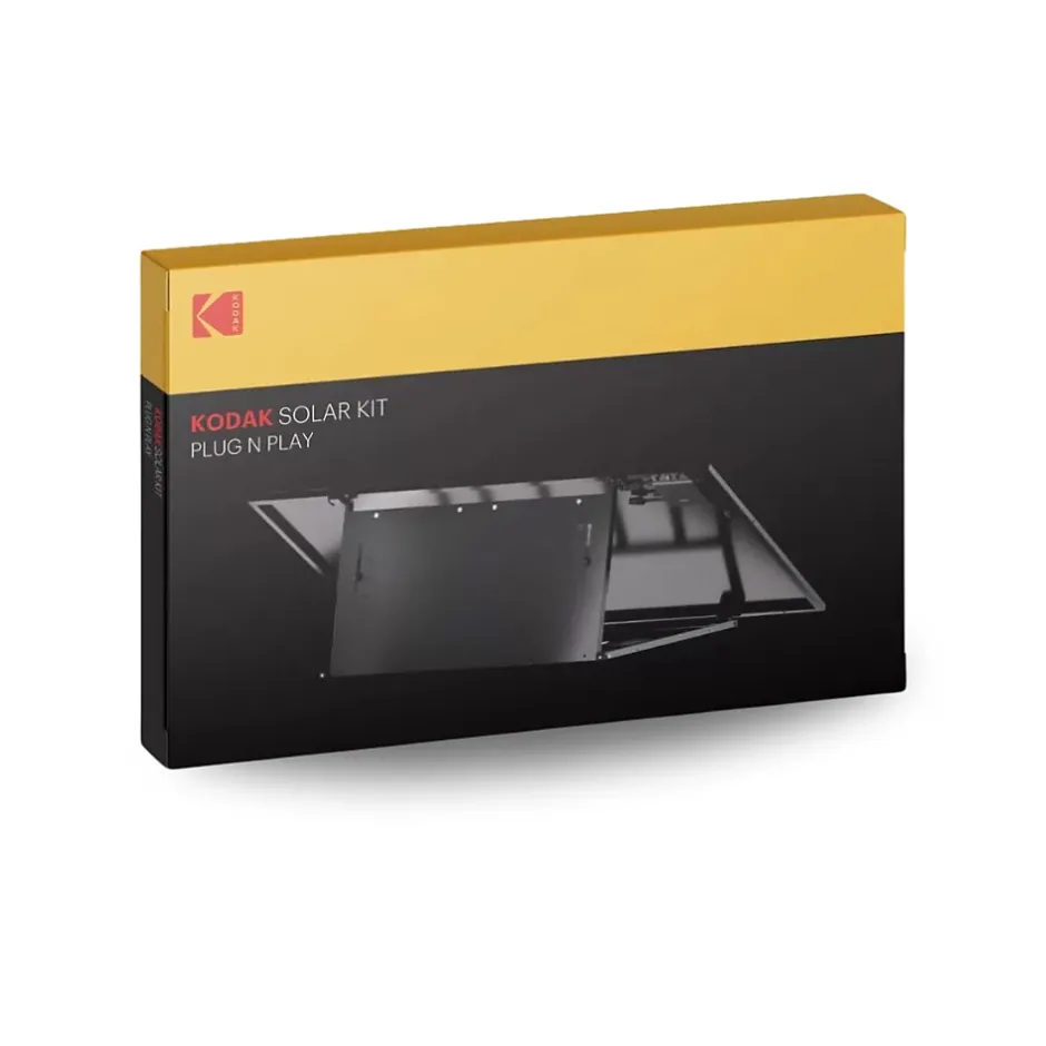 Station solaire 450W Plug & Play avec Micro-onduleur EVT-400R, technologie bifaciale, rendement de 22%, cellules monocristal^Kodak Hot