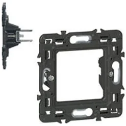 Support de fixation 1 poste Mosaic & Céliane composable à griffes-Legrand Outlet