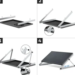 Support de montage inclinable 28° pour panneau solaire rigide 100 W^EcoFlow Hot