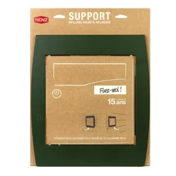 Support grillage rigide & palissade Vert mat sablé RAL 6005MS^Renz Discount