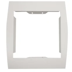 Support grillage rigide & palissade Blanc crème mat sablé RAL 9010MS-Renz Hot