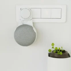 Support mural PlugnSay pour Home mini en plastique blanc-Google Best