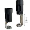 Supports bougies E14 2A 250V 60W femelle pas 10x1 H.65mm^Tibelec Hot