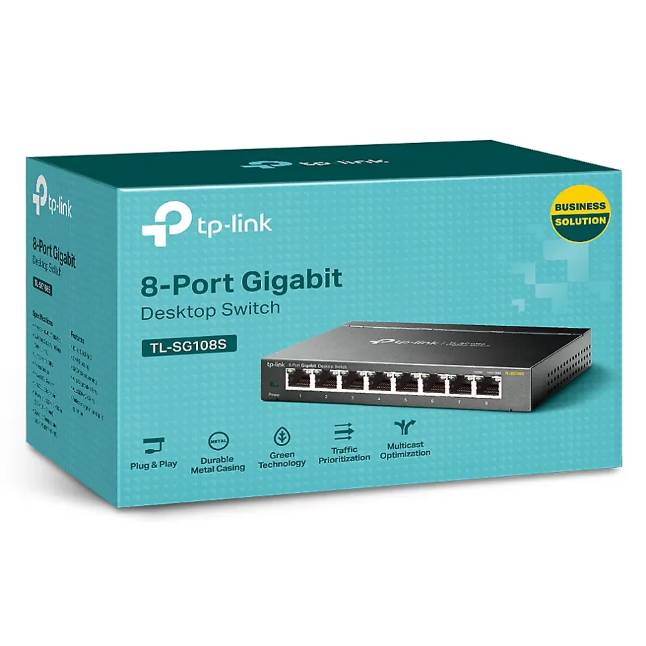 Switch de bureau 8 ports 10/100/1000 Mbps-TP-link Discount