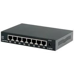 Switch RJ45 en métal 8 ports connectivité femelle-Erard New