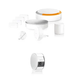 Système d'alarme Home alarme max + Caméra de surveillance intérieure-Somfy New
