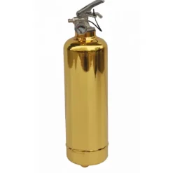 Système d’extinction d'incendie 1 kg Lifebox avec manomètre or^ABC Sale