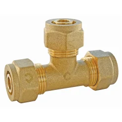 Té égal PER à compression Ø12 mm-Somatherm for you Online