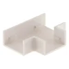 Té pour moulure - 20 x 10mm - Blanc -^Zenitech Outlet