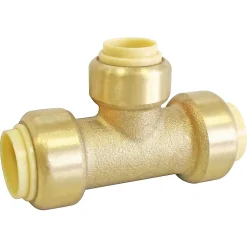 Té réduit à clipser pour tube cuivre ou PER ou Multicouche Ø16-Ø14-Ø16-Somatherm for you Outlet