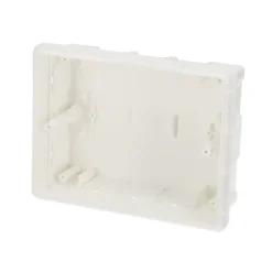 Tableau électrique encastré 8 modules blanc fumé IP44 avec rail DIN 777841-Edo Online