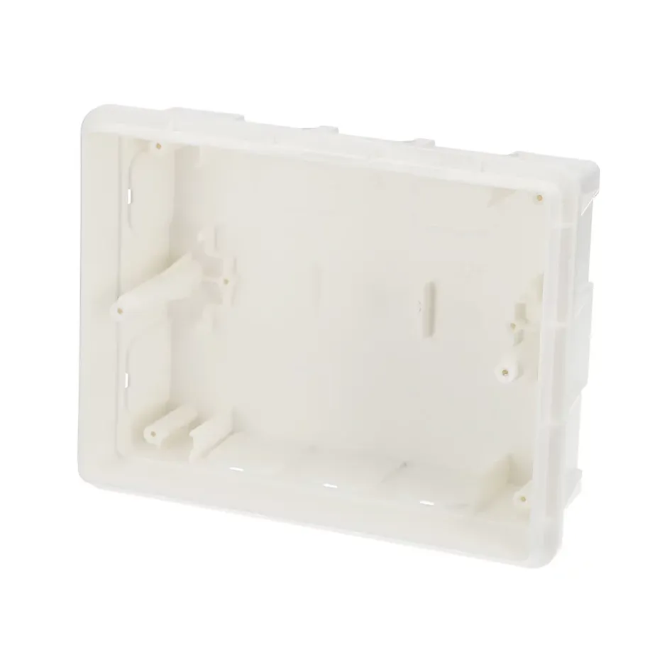 Tableau électrique encastré 8 modules blanc fumé IP44 avec rail DIN 777841-Edo Online