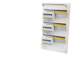 Tableau électrique pré équipé apparent 3 rangées à vis-ABB Best