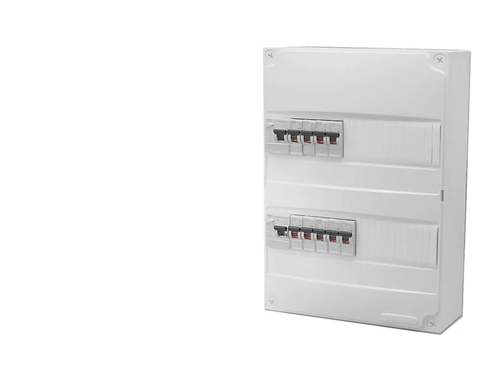 Tableau électrique pré équipé saillie 2 rangées à vis^ABB Online