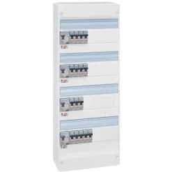 Tableau électrique pré-équipé et pré-câblé 4 rangées - 52 modules (20 inclus)^Legrand