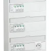 Tableau électrique pré-équipé et pré-câblé T2 à T4 - 3 rangées - 39 modules + prise modulaire-Schneider Electric Online