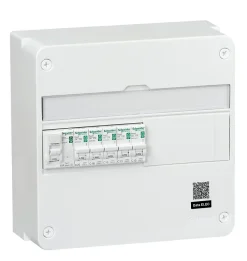 Tableau électrique pré-équipé et pré-câblé 1 rangée - 13 modules (6 inclus) Resi9 XP-Schneider Electric