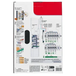 Tableau électrique pré-équipé et pré-câblé 2 rangées^Legrand Online