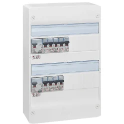 Tableau électrique pré-équipé et pré-câblé 2 rangées^Legrand Online