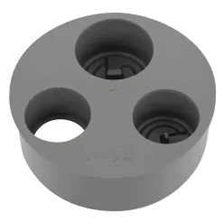 Tampon réduction triple operculable Ø100 / 40 / 32 / 32 mm-Fitt