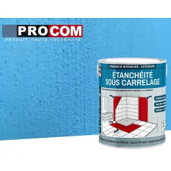 Étanchéité sous carrelage , douche, salle de bain, pièce d'eau-10 litres--PRO COM^Procom