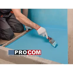 Étanchéité sous carrelage , douche, salle de bain, pièce d'eau-2.5 litres--PRO COM-Procom Clearance