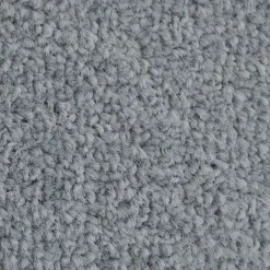 Tapis de Porte Paillasson d'entrée Monochrom Gris argent 60 x 180 cm-Floordirekt Outlet