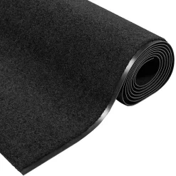 Tapis d'entrée Autre Noir 120 x 400 cm Polyamide et PVC^Vidaxl Best
