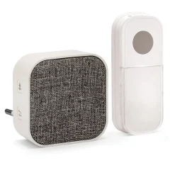 TAYLOR AC : Carillon sans fil avec prise, 150m, 36 mélodies. Blanc^Velamp Best