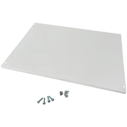 Tcm400f Plastron Plein Fixe Métal 400mm - Compatible Coffret Atlantic Et Atlantic Plus-Ide Sale