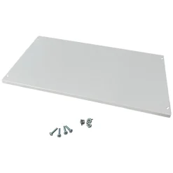 Tcm300f Plastron Plein Fixe Métal 300mm - Compatible Coffret Atlantic Et Atlantic Plus^Ide Outlet