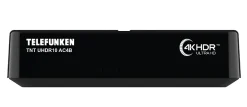 - Récepteur TNT UHDR10 pour télévision numérique terrestre UHD 4K - 1000 canaux - PVR - Tuner TNT UHD/SD/HD/UHD/2K/4K^Telefunken Clearance