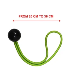 Tendeur à boule 20 cm , 4 pièces-Master Lock Clearance