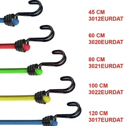 Tendeur 80 cm crochet double , 2 pièces^Master Lock Outlet