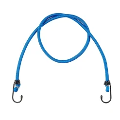 Tendeur élastique à crochet bleu Ø. 8 mm, 100 cm vendu par 2-Diall Sale