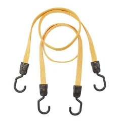 Tendeur élastique plat orange, 100 cm vendu par 2-Diall Discount