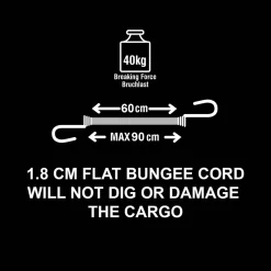 Tendeur plat 60 cm Caoutchouc^Master Lock Discount