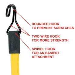 Tendeur plat crochet inversé 100 cm-Master Lock Hot