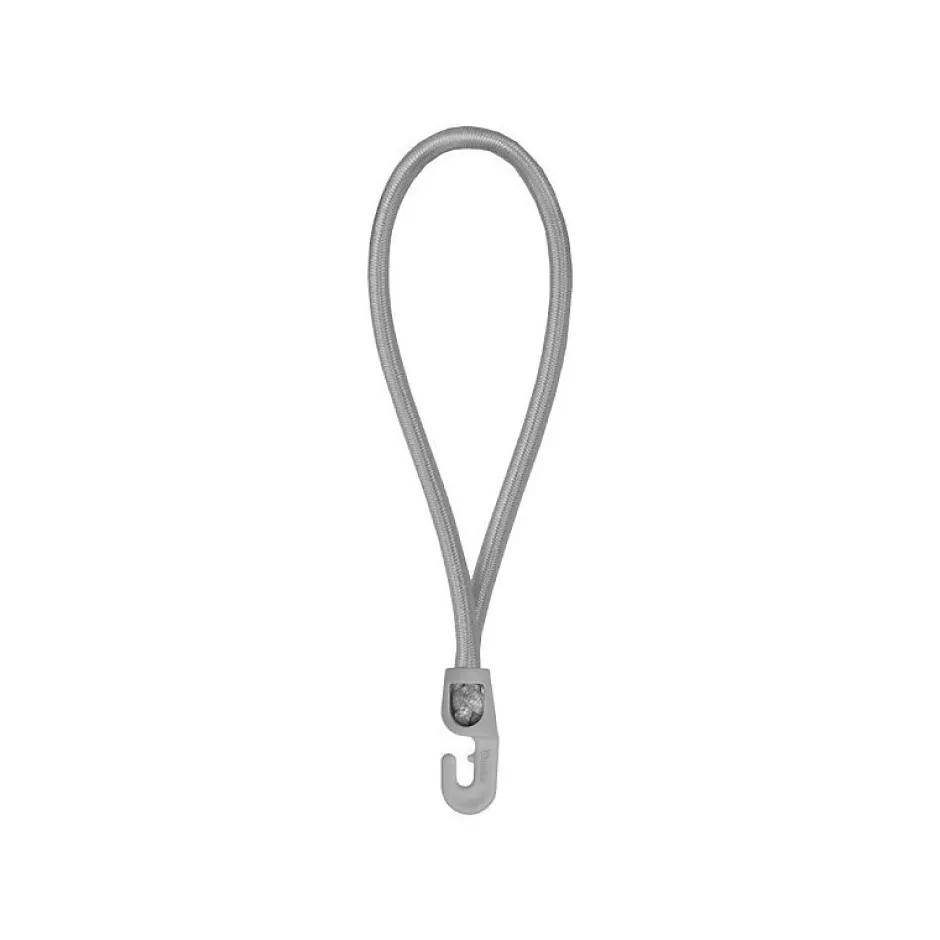 Tendeurs boucle élastique gris 18 cm diam 4mm avec 1 crochet PVC (lot de 25 pièces)^Lem Select Online