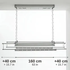 Étendoir électrique plafond alu 160x57x30cm Air 150^Foxydry Sale